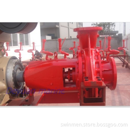 marine external fire pump